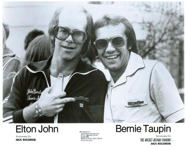 Elton John and Bernie Taupin Elton John and Bernie Taupin