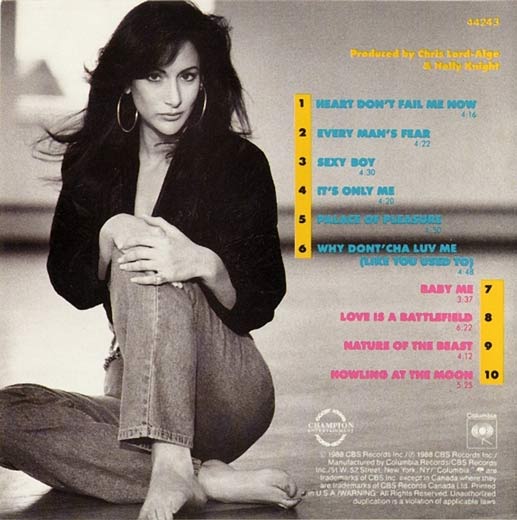 Holly Knight - CD Back (1988) 
